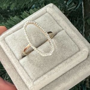 Kendra Scott 14k Yellow Gold Dani Open Diamond Ring